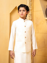 Shahjahan - Boski Kurta Trouser With Waistcoat - 3 Piece